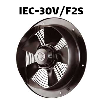 'هواکش صنعتی آکسیال (طرح آلمان) ژنیران IEC-30V/F2S بدون قاب'